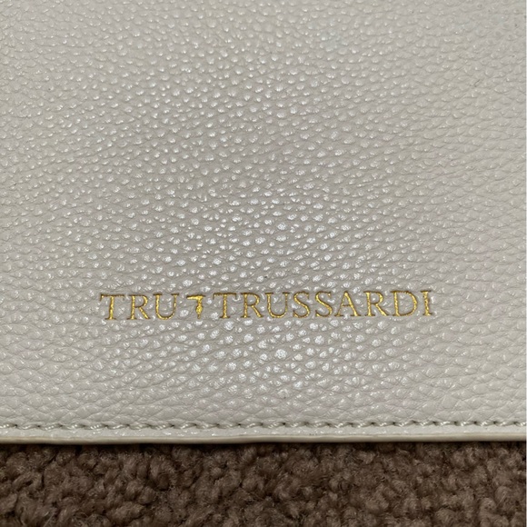 Tru Trussardi Grey/ Cream Tote Bag - Picture 13 of 16
